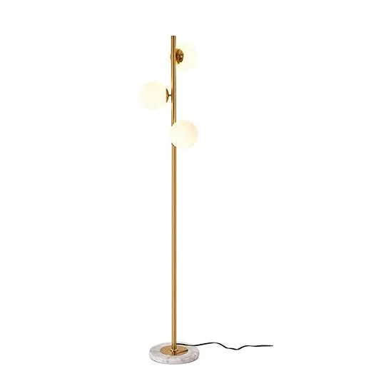 DESROCH E27 30W FLOOR LAMP WITH FROSTED GLASS