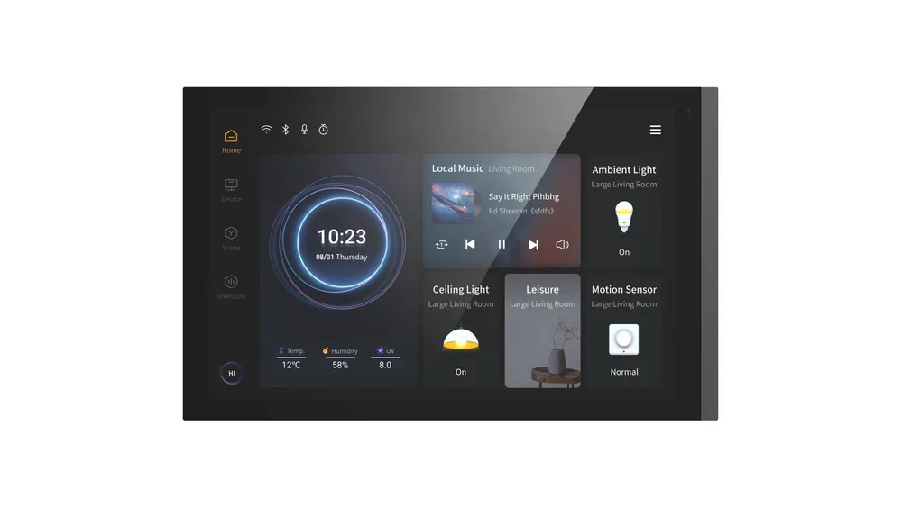 Lexa Imperia Series KNX Smart Touch S10 with Secure (KNX+ SIP Intercom+App Server)