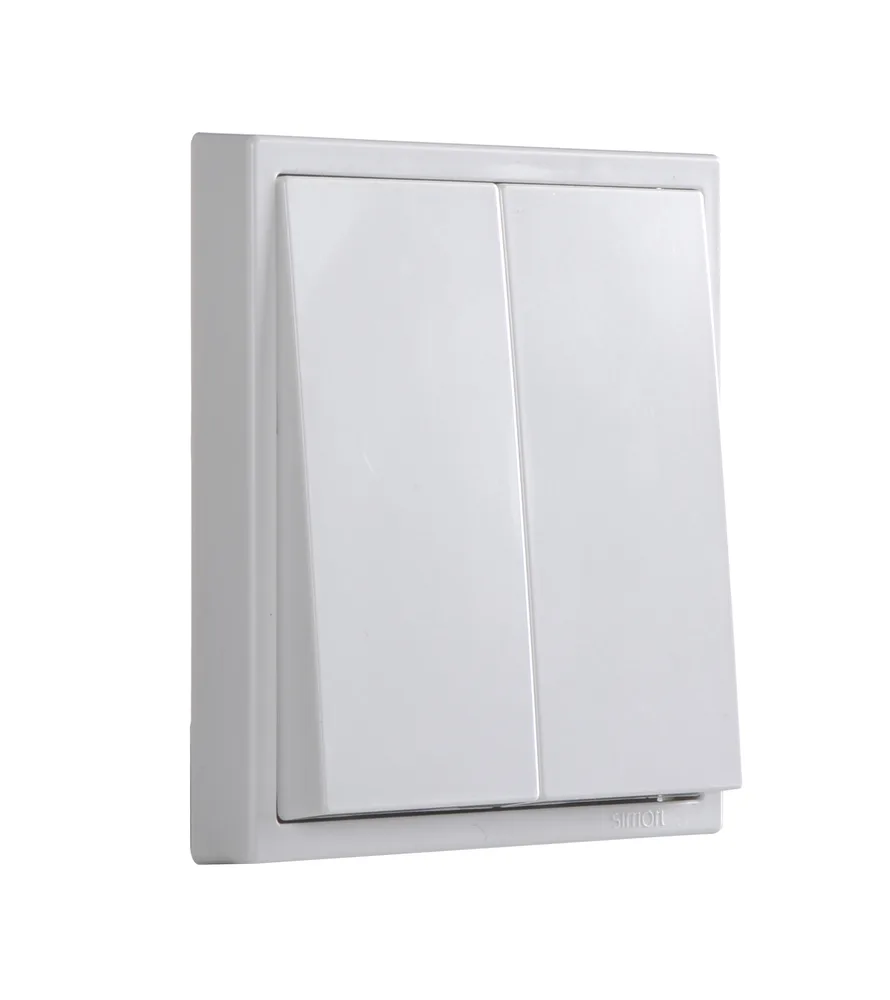 SIMON I7 SAPPHIRE BLUE 2 GANG 1 WAY SWITCH MODULE
