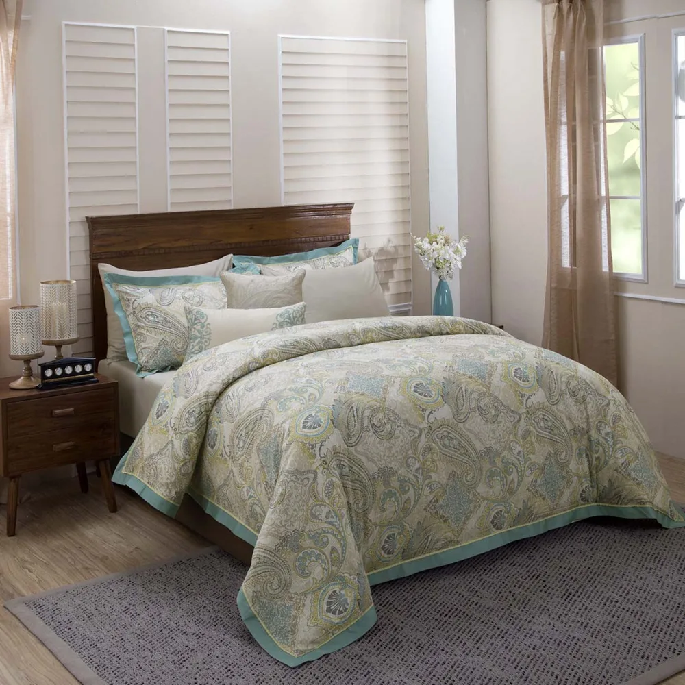 DESROCH ELEGANT COMFORT COTTON DUVET COVERS & PILLOW CASE
