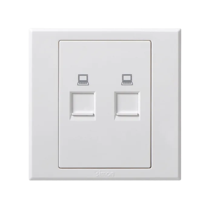 E3 TWIN DATA OUTLET CAT.6