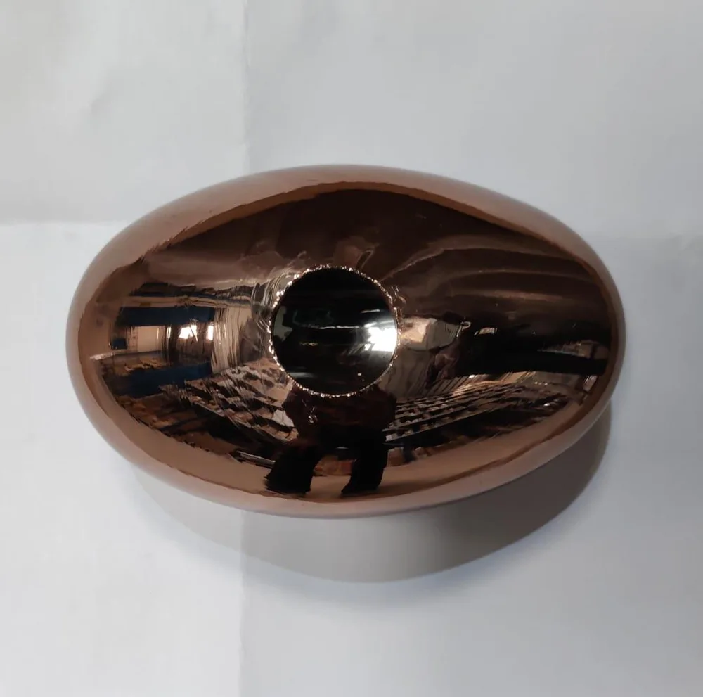 DELUXE BOLA SERIES ROSE GOLDEN FINISH Ø100-120MM DROP PENDANT GLASS DLXA049-E.RGL