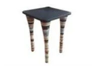 DESROCH NATURAL MARBLE SIDE TABLE