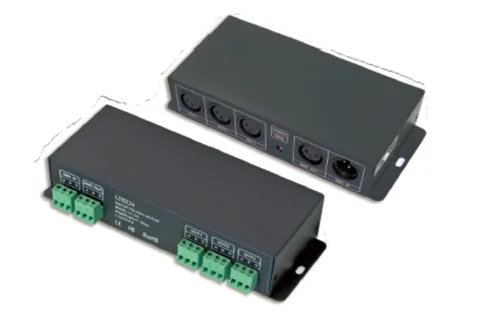 LTECH DMX512/485 SIGNAL AMPLIFIER 12V DC  3CHANNEL 
