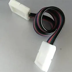 ECOLIT CABLE WITH TWO CONNECTORS FOR 10MM WIDTH RGB LED STRIP