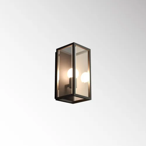 LUMIVILLE URBAN LONDIS E27x1 MATTE DARK GREY WALL LIGHT IP54
