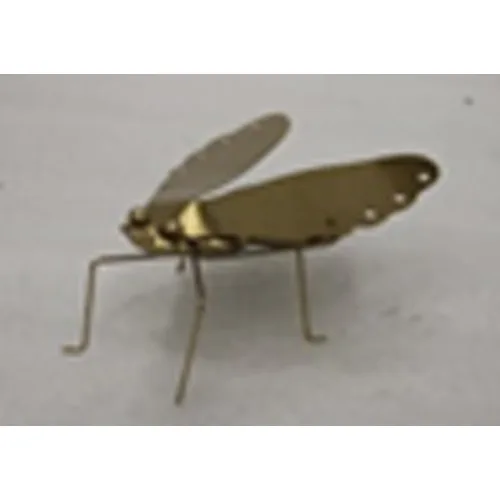 DESROCH DECOR MANDELA REALISTIC GOLDEN FLY DECORATIVE OBJECT