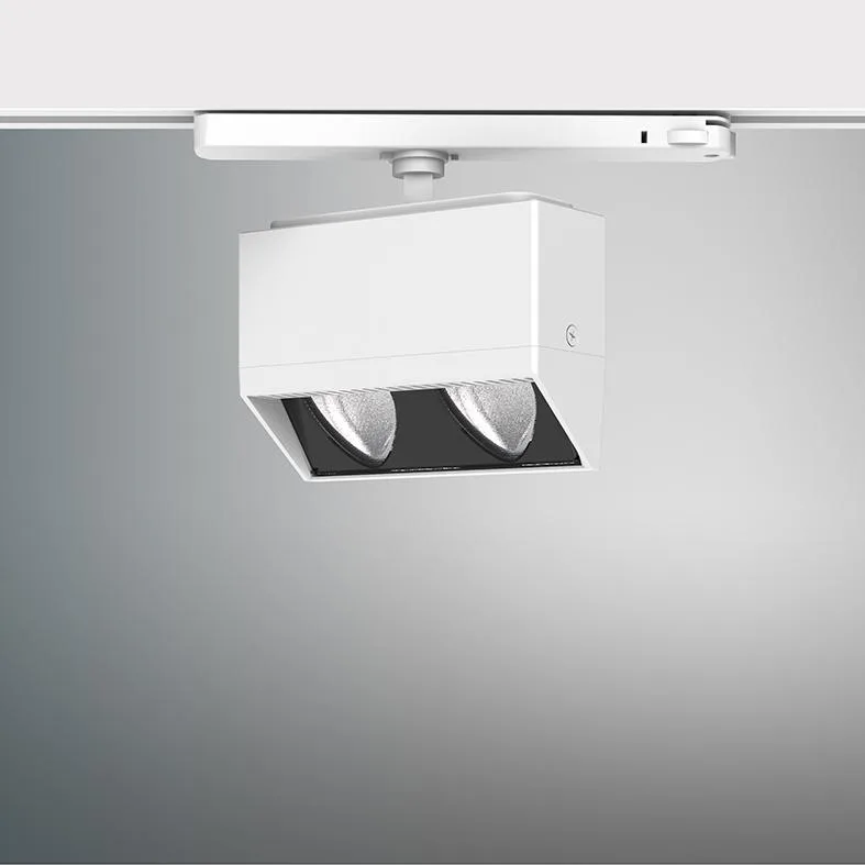 LUMIBRIGHT TWIN LED SERIES 25W Ø151X149MM IP20 TRACK LIGHT L04017