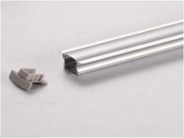 LUMIPRO 3M RECESSED ALUMINUM PROFILE WITH DIFFUSER AND END CAP & MOUNTING CLIP