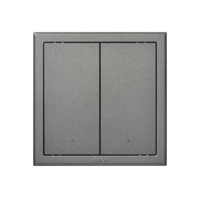 E3 SMART 2 GANG GREY SMART SCENE SWITCH
