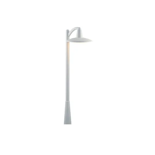 LUMIBRIGHT LAGOON BLACK BOLLARD LIGHT 4000K LUMINARIES - 18.2W