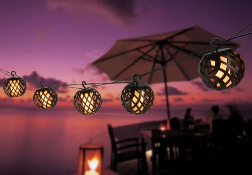 GLOBO LIGHTING CONTEMPORORY LED 0.1W IP44 SOLAR LIGHT CHAIN