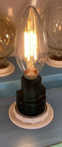SIGMA LED BULB E14 4W 2700K CANDLE CLEAR   220V AC 