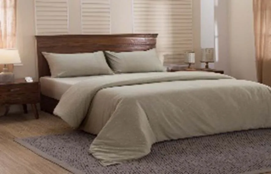 DESROCH ELEGANT COMFORT COTTON DUVET COVERS & PILLOW CASE