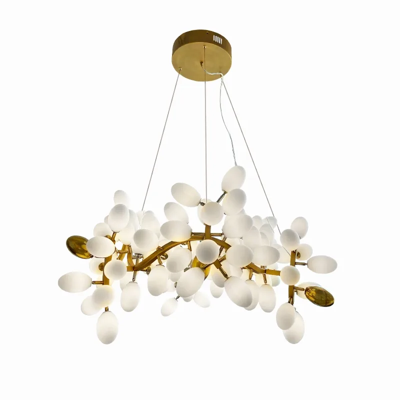 DESROCH G4*132 COPPER COLOR PENDANTS LIGHTING