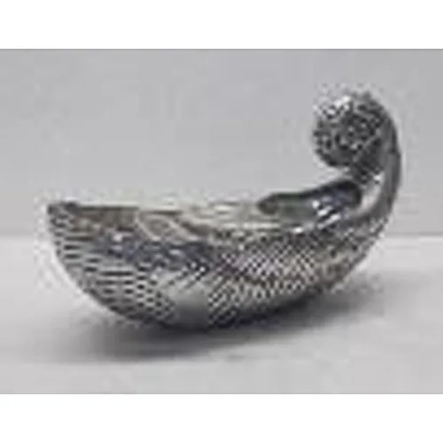 DESROCH DECOR LAITON DECORATIVE SHELL DISH