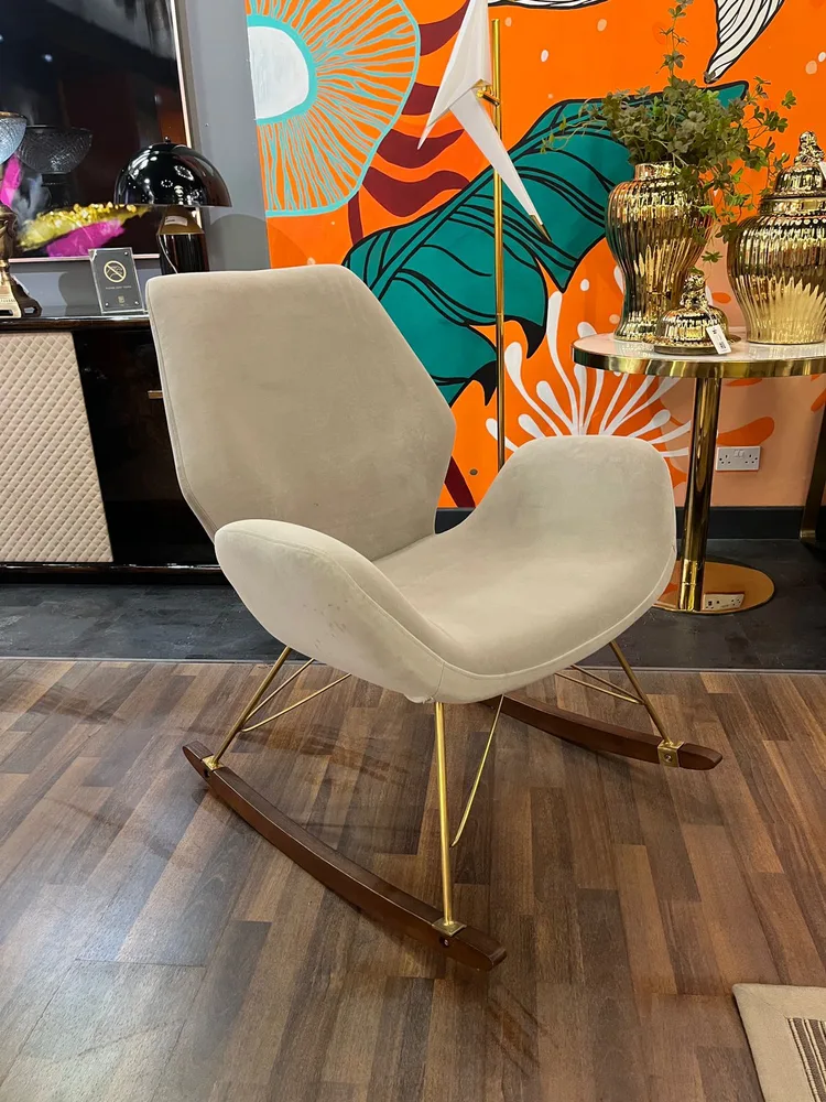 VEROCASA LUXURY SOLID WOOD EASY CHAIR FOR ADULTS AT HOME
