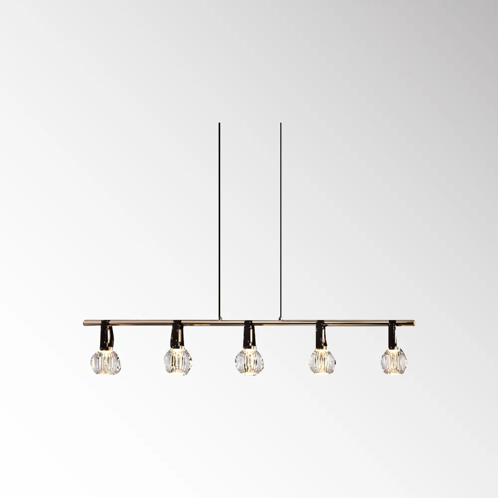 LUMIDECO CRISITO 25W 3000K SATIN GOLDEN SUSPENDED LAMP
