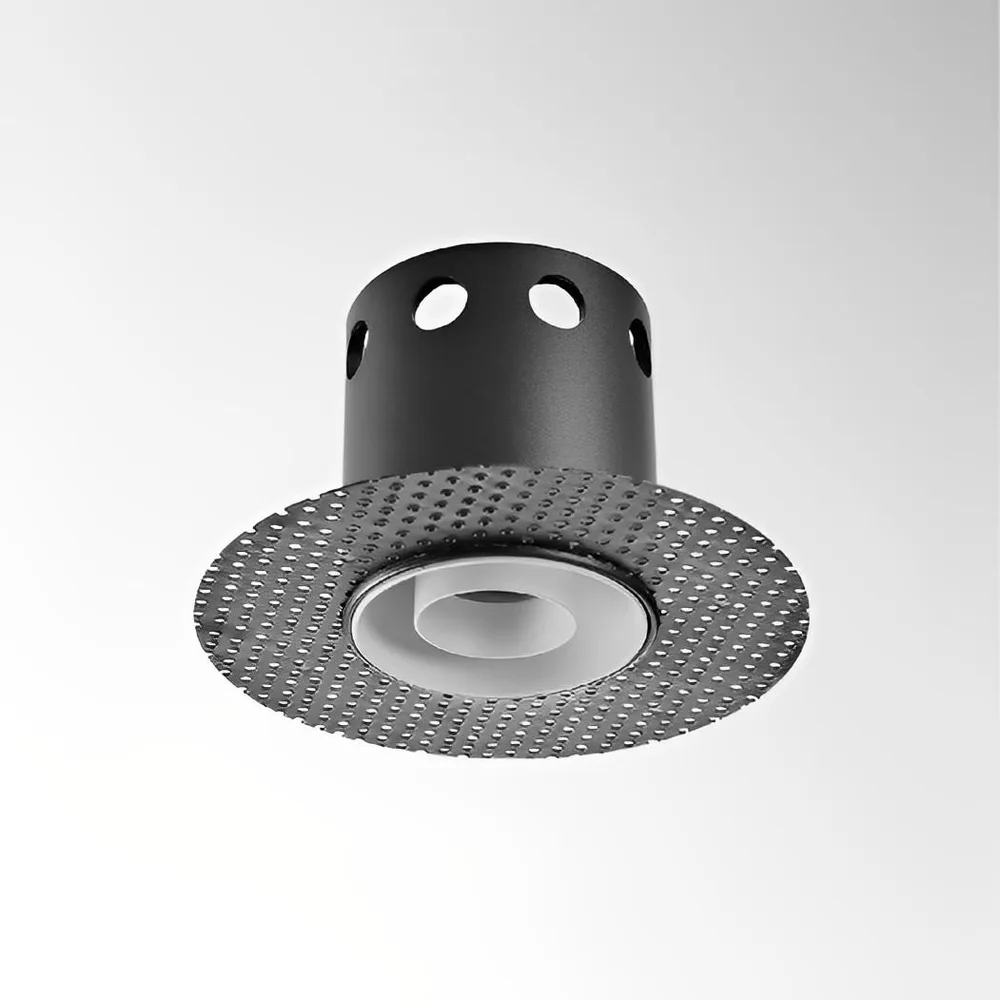 LUMIBRIGHT FOKUS 13W 2700K BLACK WITH SAND SPOTLIGHT WITH DRIVER  
