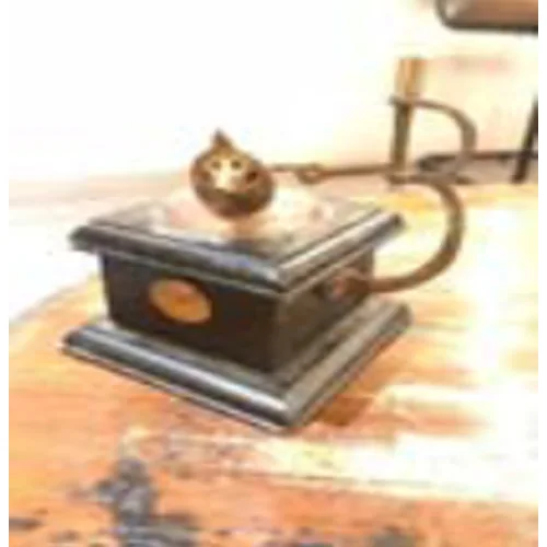 DESROCH DECOR BROWN AND BRASS UNIQUE DECORATIVE OBJECT