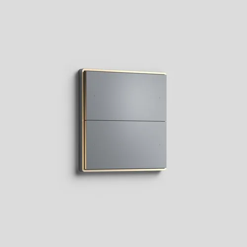 LEXA LEX-GALAXY SERIES 86MM*86MM*10MM GREY 2 FOLDS WITH 4 BUTTONS SMART SWITCH