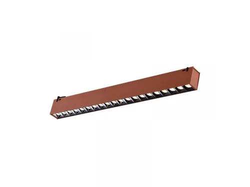 LUMIDECO BRAID SERIES 16W 48VDC 3000K IP20 TERRA RED FINISH BRAIDED TAPE MODULAR SYSTEMS LDMB105