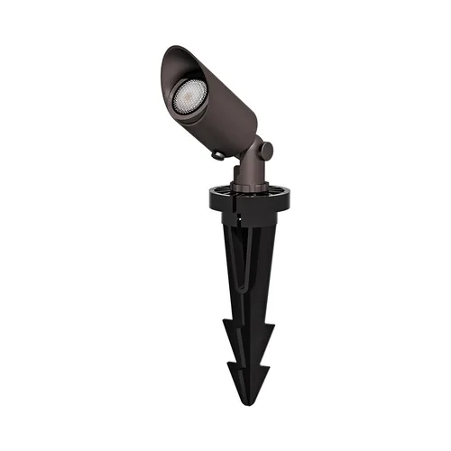 LUMO SPIKE LIGHT 6W 3000K  12AC/DC   IP65 BRONZE FINISH 