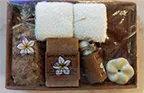 DESROCH FRAGRANCES NATURAL MASSAGE OIL SET OF 3 FLAVORS GIFT SET