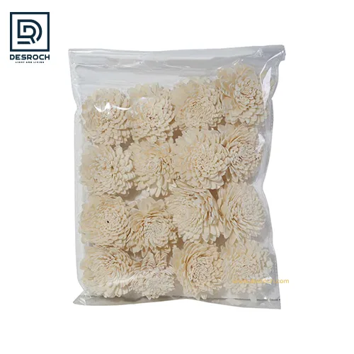 DESROCH DECOR DECORATIVE SHOLA ZINNIA FLORALS