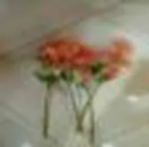 DESROCH DECOR FLAMING CADIMUM RED DEEP PHEONIX FLOWER
