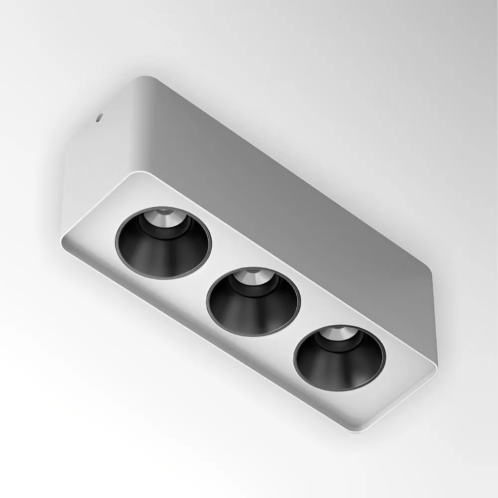 LUMIBRIGHT RITTER 3x9W 4000K BLACK+CHROME SPOT LIGHT IP20