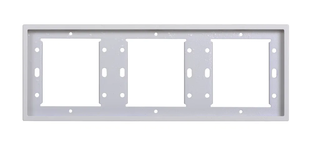 SIMON I7 SAPPHIRE BLUE 3 GANG FRAME(76 TYPE)
