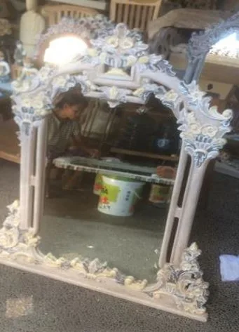 DESROCH GLOBAL EXPLORER DECORATIVE MIRROR