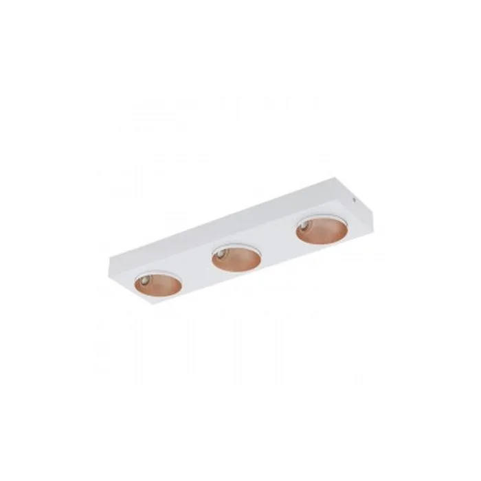 EGLO LED-WL/DL/3 WEISS/ROSÃ‰GOLD 'RONZANO' CRYSTAL&DESIGN