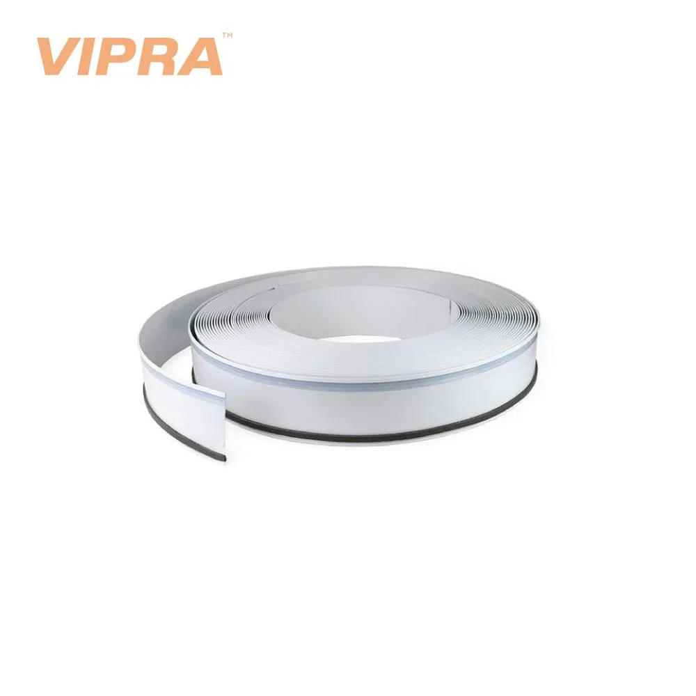 VIPRA GLOSSY WHITE 50MTR ALUMINUM CHANNELUME