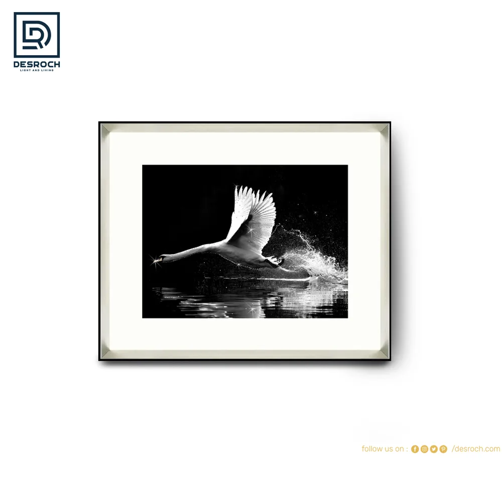 DESROCH ART EADRIC WHOOPING CRANE CRYSTALART