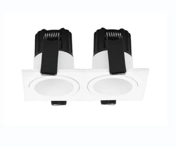 LUMIBRIGHT FILLY 2x6.2W 3000K BLACK  SPOT LIGHT WITH DRIVER