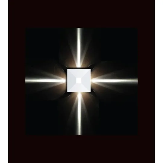 LUMIBRIGHT CUBE LUMIOUTD0OR WALL LIGHT 6000K LUMINARIES - 11W