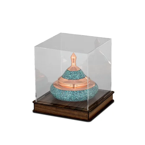 TURQUOISE CANDY POT