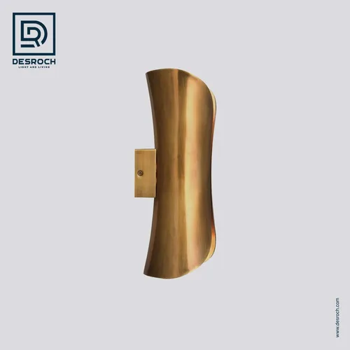 DESROCH DECORATIVE WALL LIGHT DORADO WALL LAMP GOLDEN FINISH