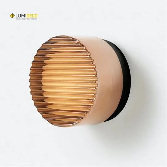 LUMIDECO HAMOON 8W 3000K ORANGE WALL LIGHT IP65
