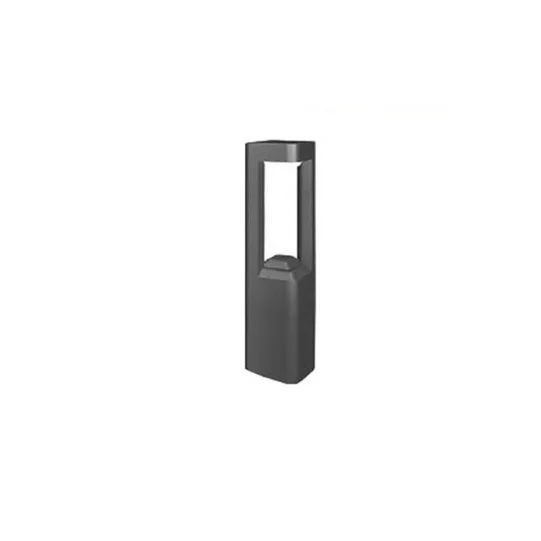 LUMIBRIGHT ELSIE 6W 3000K BLACK BOLLARD LIGHT IP54