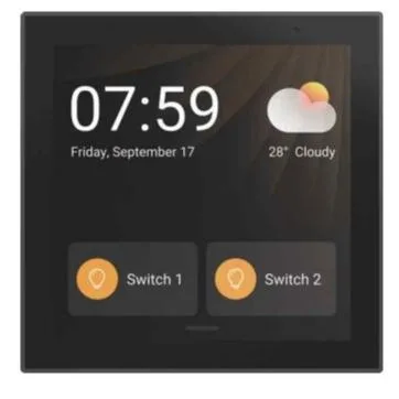 L-TECH SUPER MINI PANEL  WIFI BLUETOOTH 5.0SIG MESH AND ETHERNET NETWORK  400W  SIZE- 4INCH