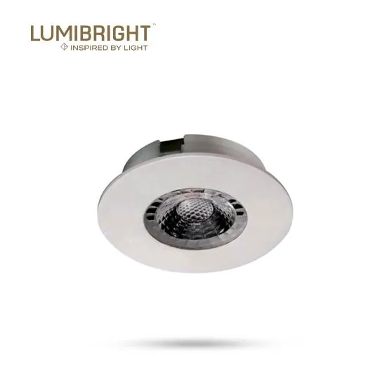 LUMIBRIGHT PUCK LUMIINDOOR 4W 4000K WHITE WITH SAND SPOT LIGHT IP44