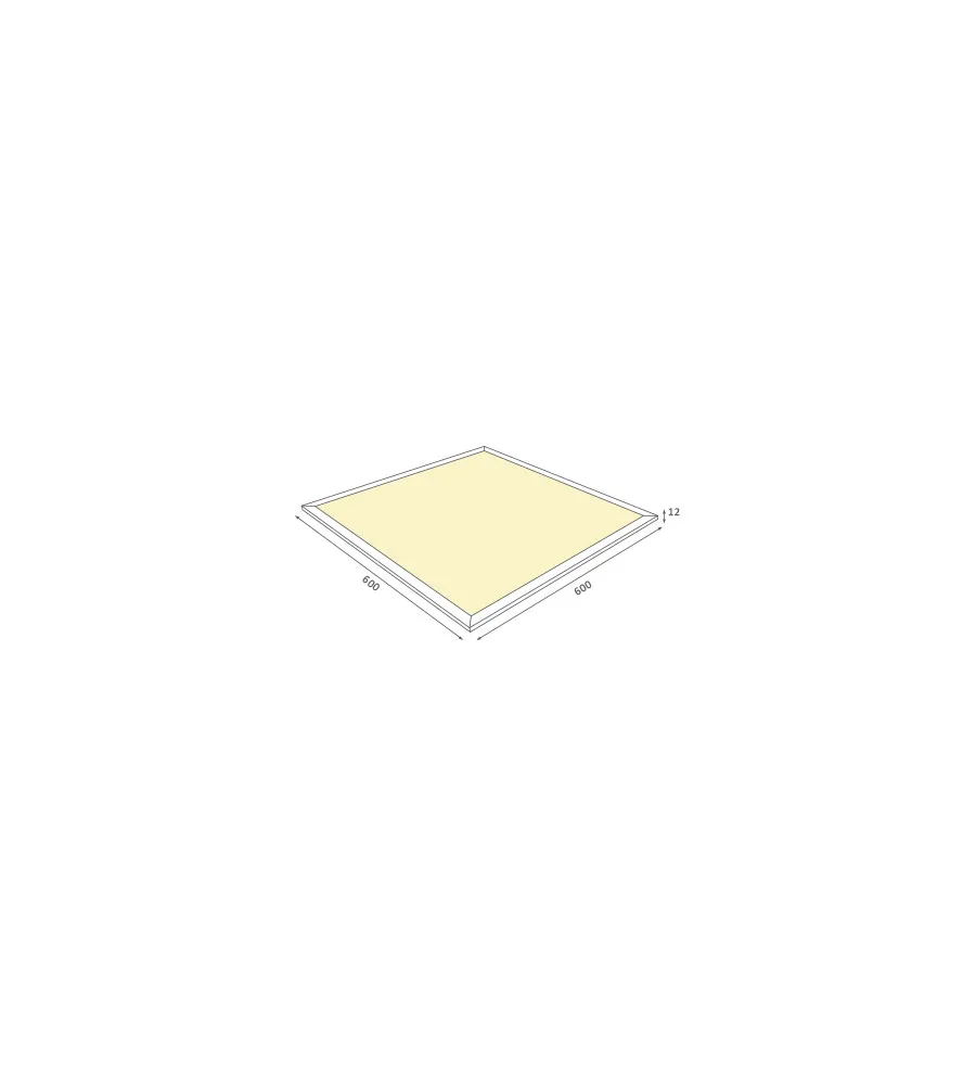 LUMIBRIGHT	SQUARE IP20 PANEL LIGHTS 3000-6000K LUMINAIRES-50W