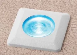 FUMAGALLI INGROUND RECESSED LIGHT 1.7W 3000K 220V AC  SQUARE W-5cm H-11cm IP67 BLACK 