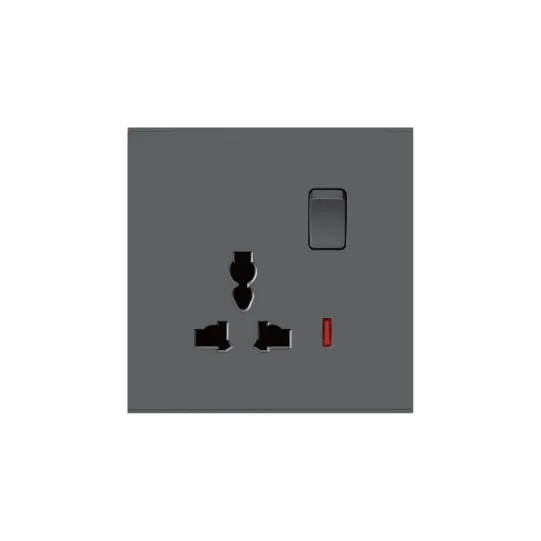 LEXA SWITCH 3 PIN UNIVERSAL SOCKET WITH NEON 