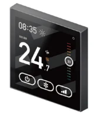 NATURE MINI PRO (THERMOSTAT) BLACK 268-BT1 - Thermostat with integrated 0-10V (BT3)