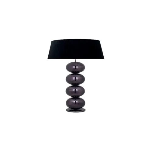 4 Balls Floor Lamp W//Black Shade