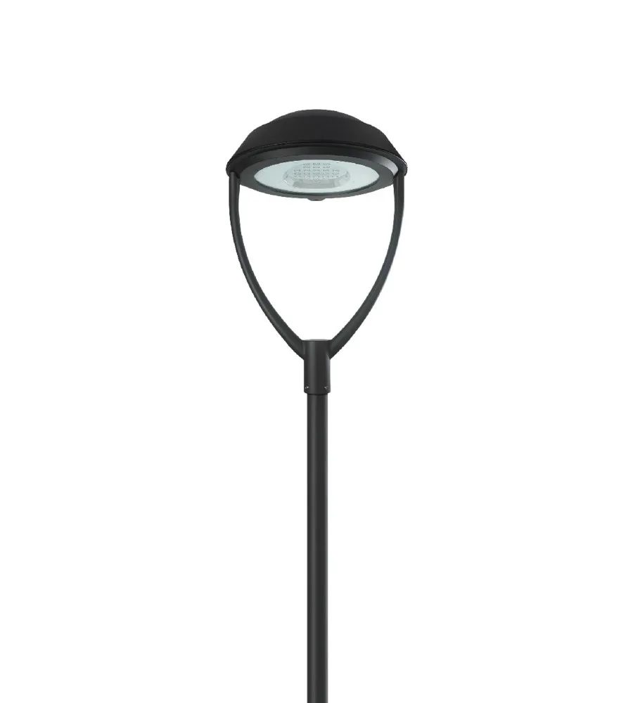 LUMIBRIGHT POLESTAR LUMIOUTDOOR BLACK STREET LIGHT 3000K LUMINARIES - 40W